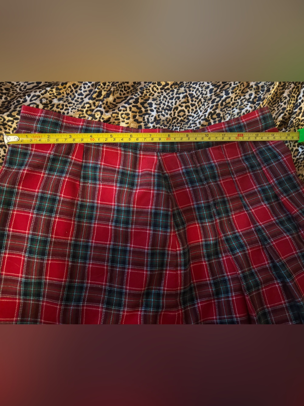 Duck Head Red & Green Tartan Circle Skirt - Picture 9 of 10